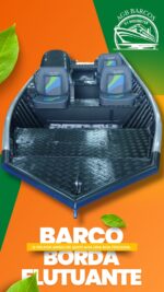 Barco Borda Flutuante 6 metros