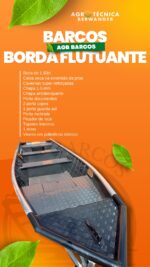 Barco Borda Flutuante 6 metros - Imagem 2