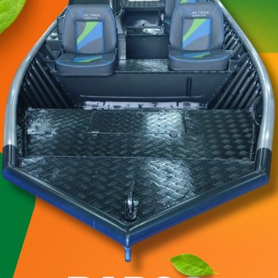 Barco borda flutuante